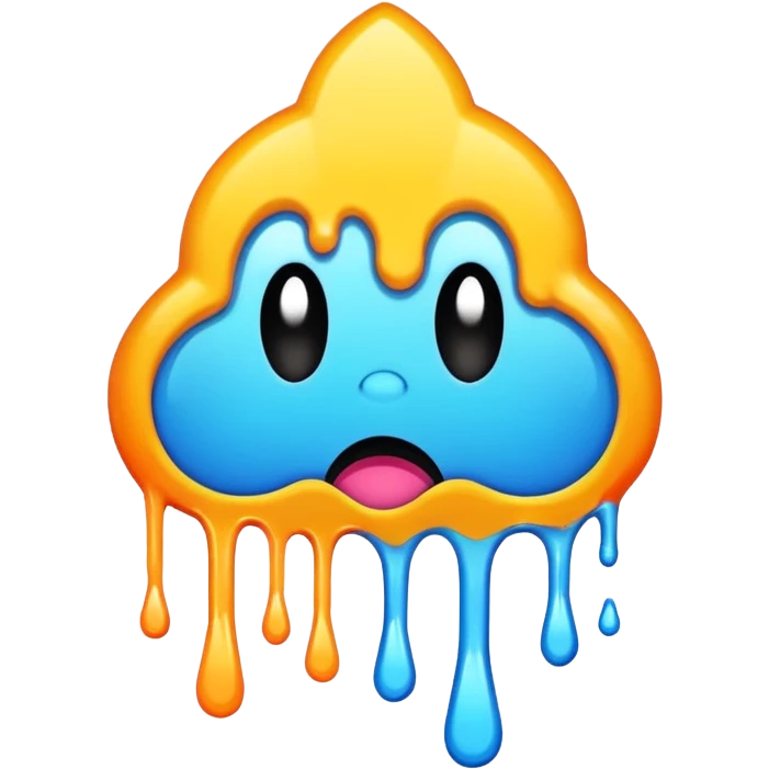 Граффити надпись: 72 emoji