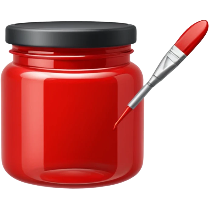 Paint Color Jar red emoji
