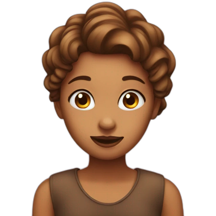 girl kidding prach emoji