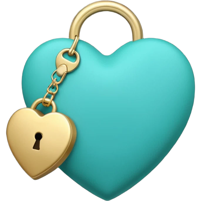 Teal heart with money bag emoji