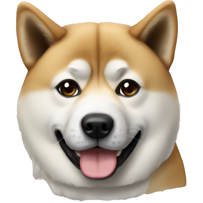 Akita dog emoji