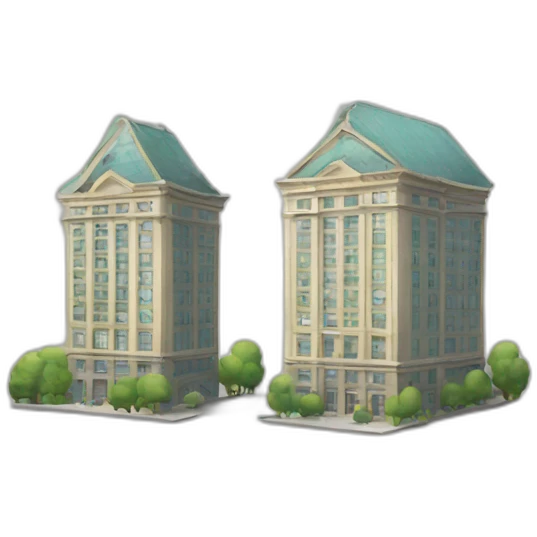Two buildings emoji