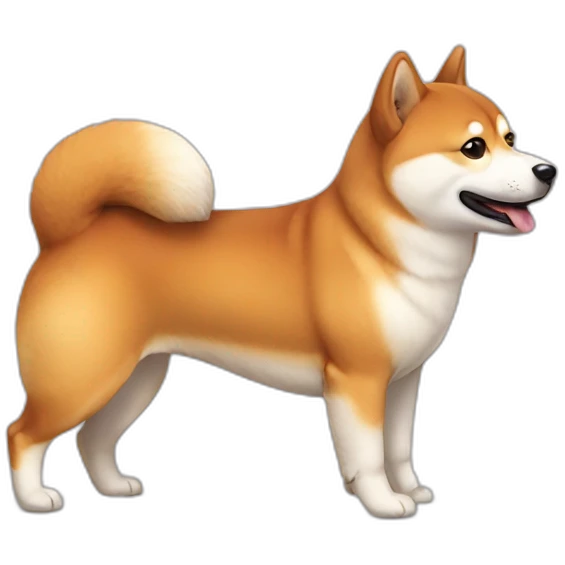 shiba old dog emoji