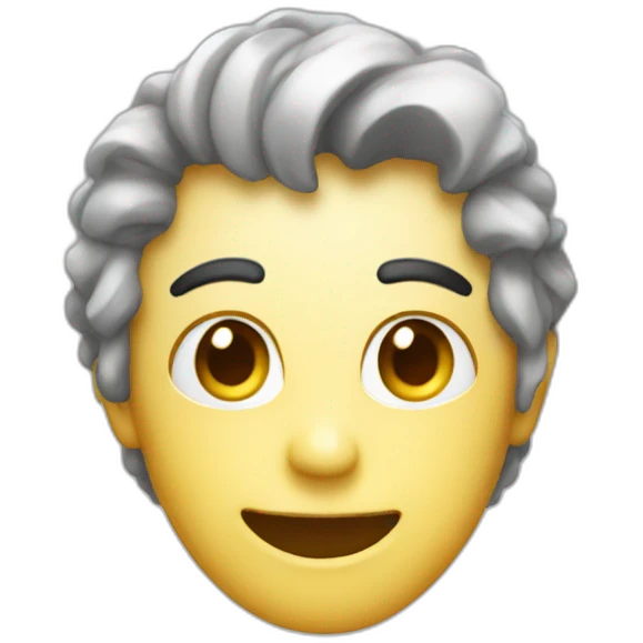 okay icon build as OKAY emoji