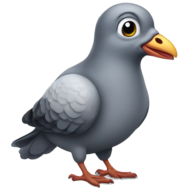 Curious Pigeon emoji