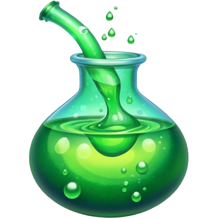 glitter toxic potion
 emoji