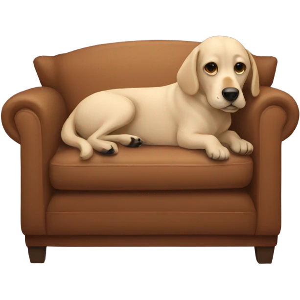 dog couch emoji