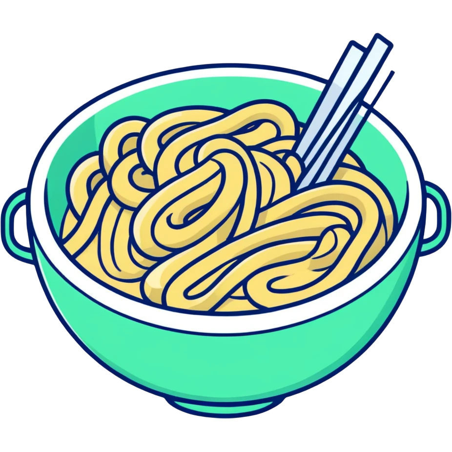 Noodles emoji