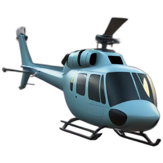 helicopter on the sky emoji