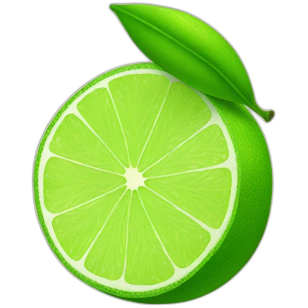 Lime emoji