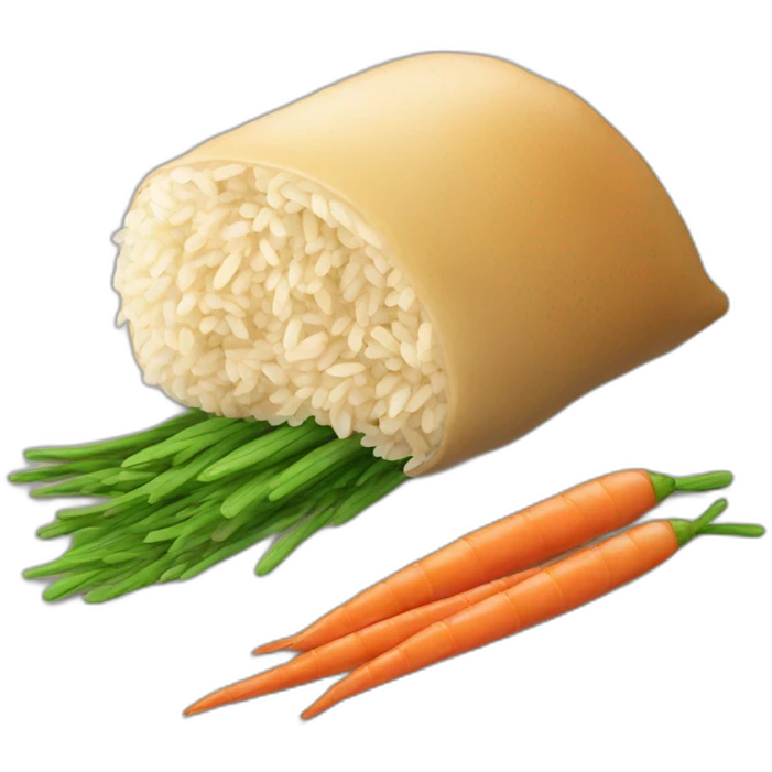 Boulette de riz emoji