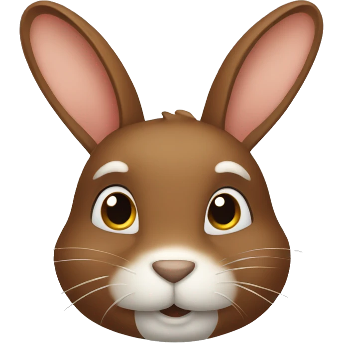 Brown rabbit emoji