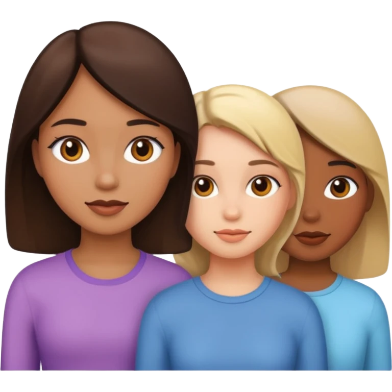4 girls  emoji