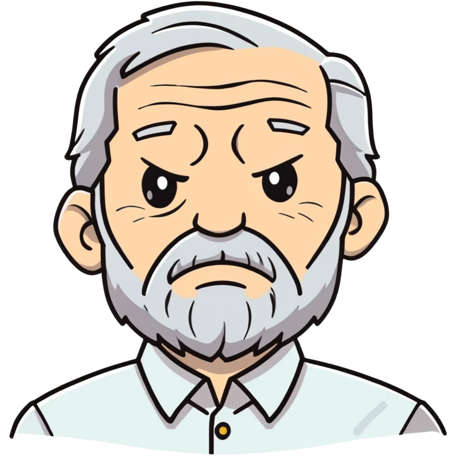 creepy grandpa emoji