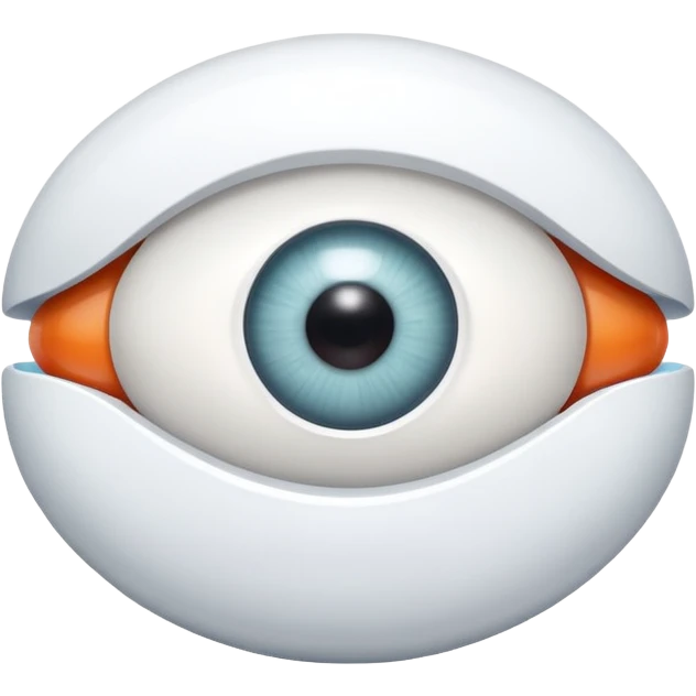 Pill with and eyeball inside  emoji