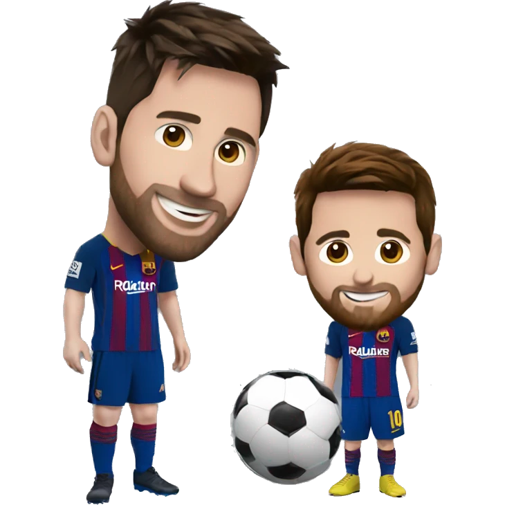 Spirdeman with Messi emoji