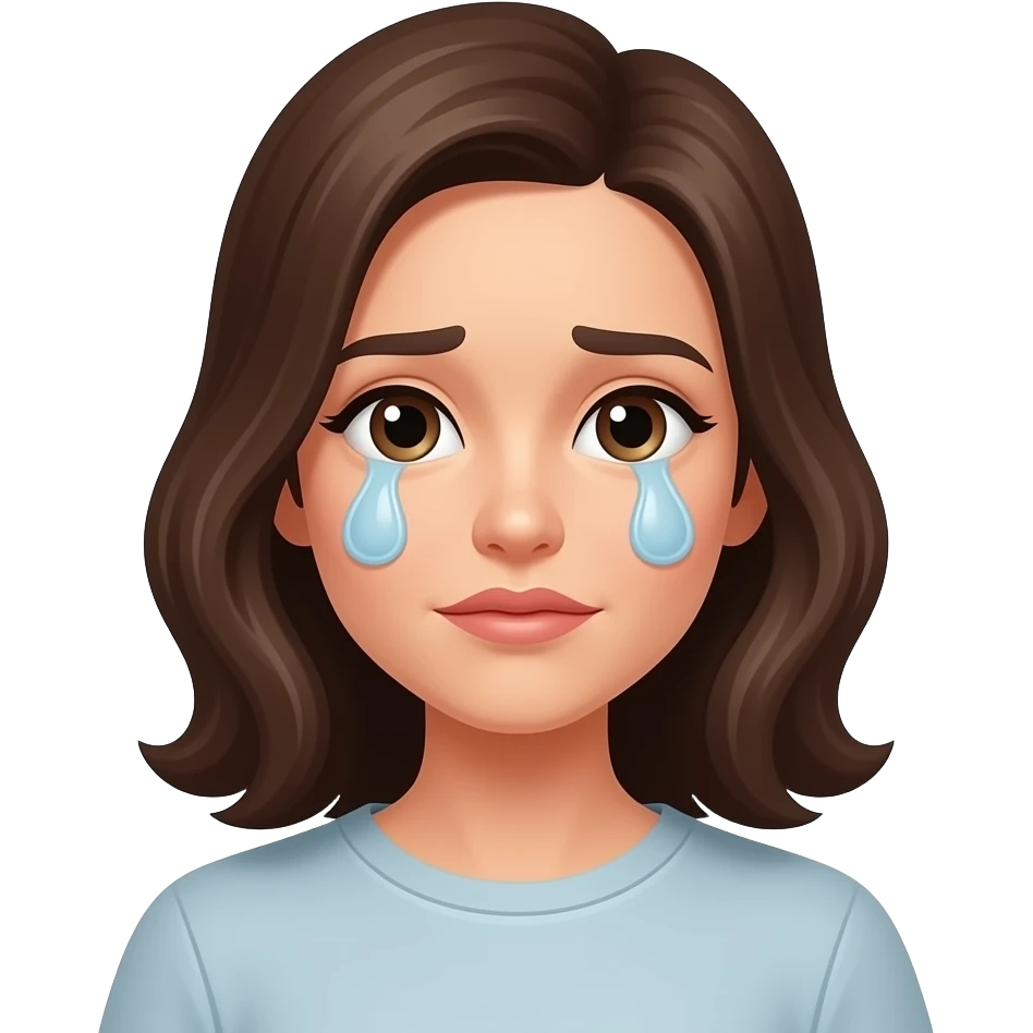 Make an emoji of a woman tired with bags under her eyes emoji