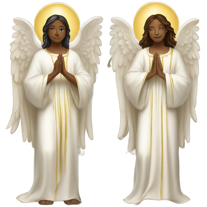 Angels and saints  emoji