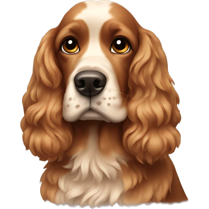 Cocker dog  emoji