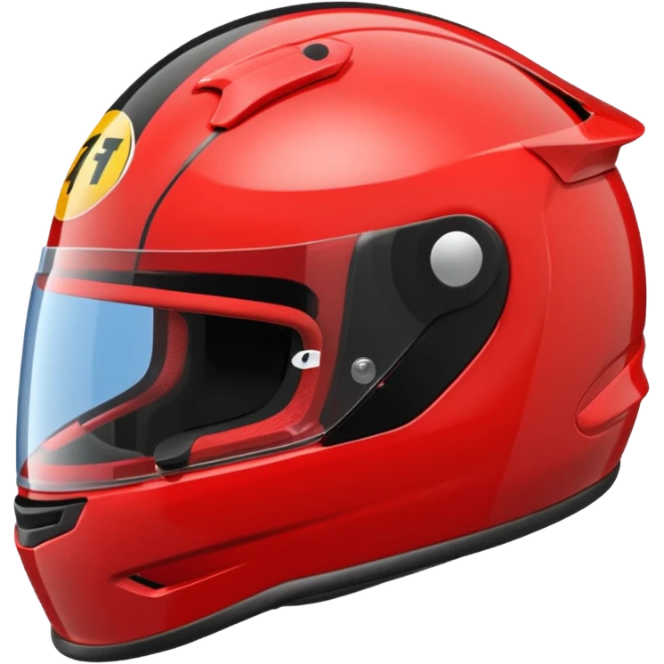 f1 helmet from side emoji