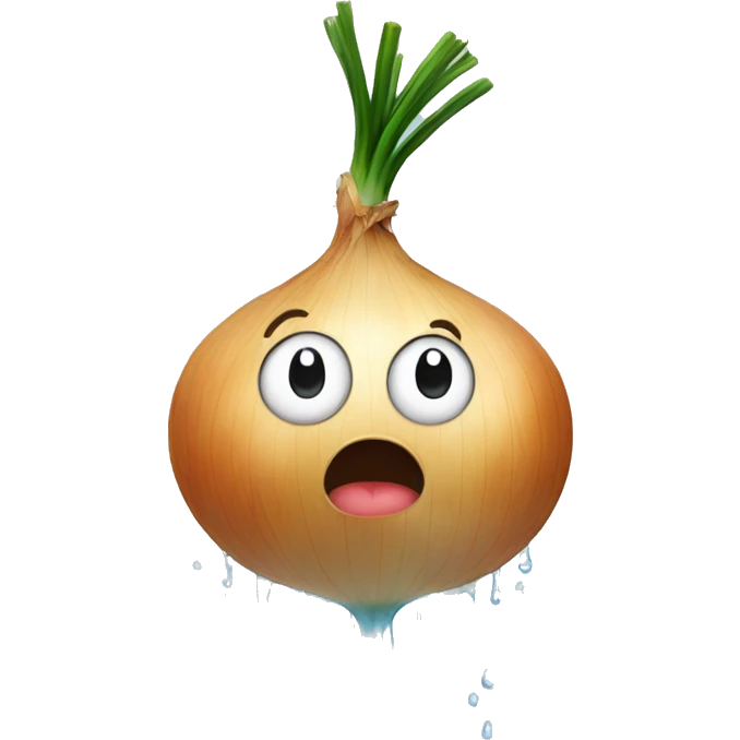 onion taking a shower emoji