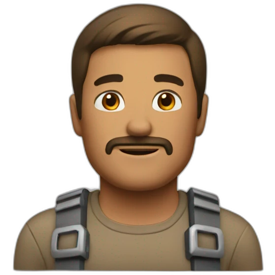 Men with bricks  emoji
