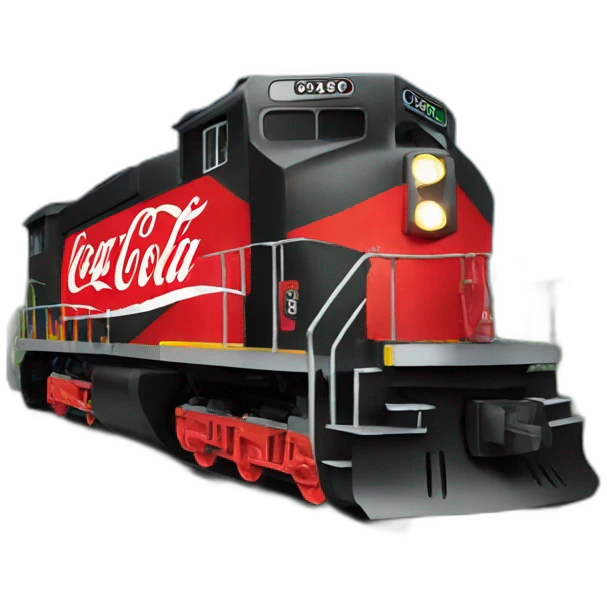 train with coca cola zero emoji