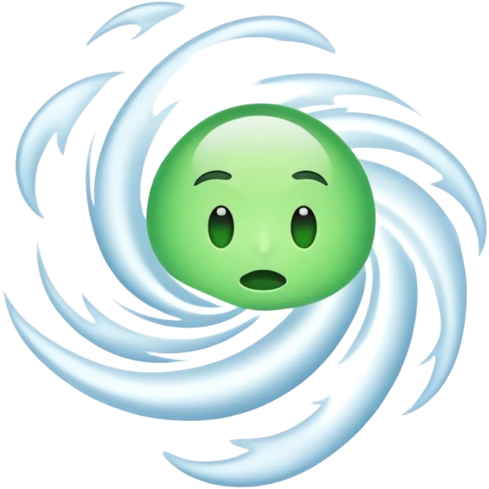 Wind emoji