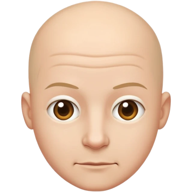 bald person emoji