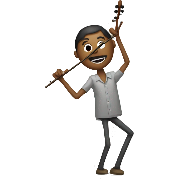 stringed puppet stick figure emoji