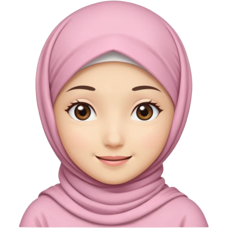 Muslim girl kawaii emoji
