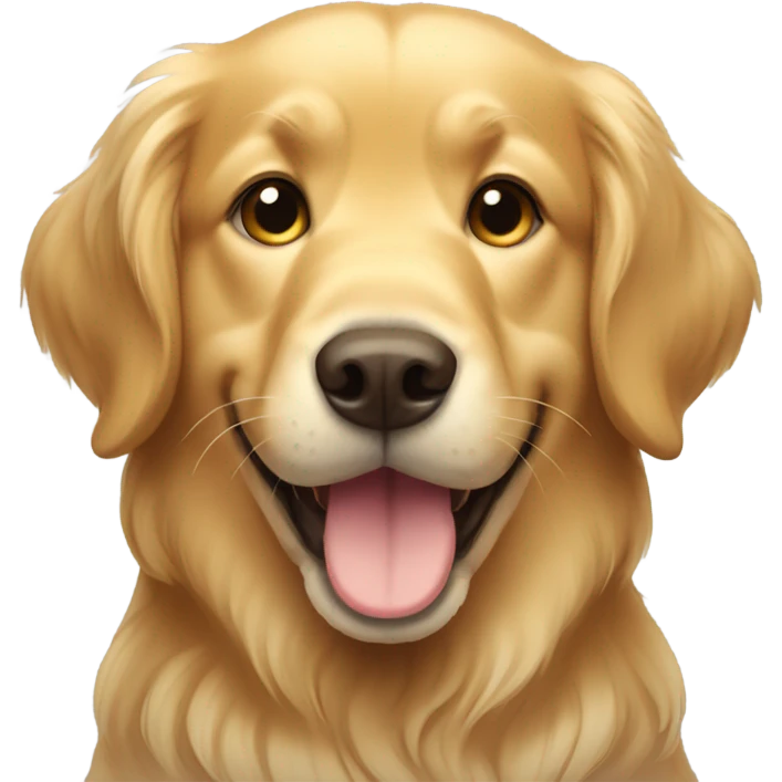 Golden retriever  emoji