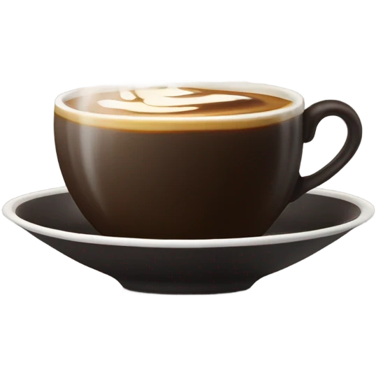 Hot cup of coffee emoji