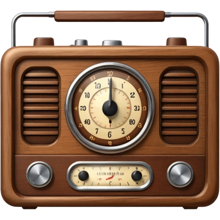 old radio  emoji