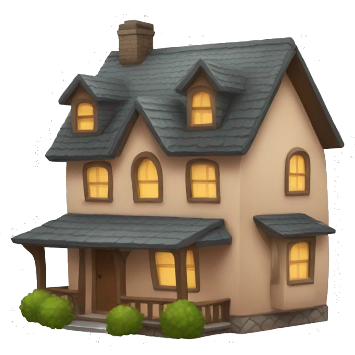 cozy house emoji