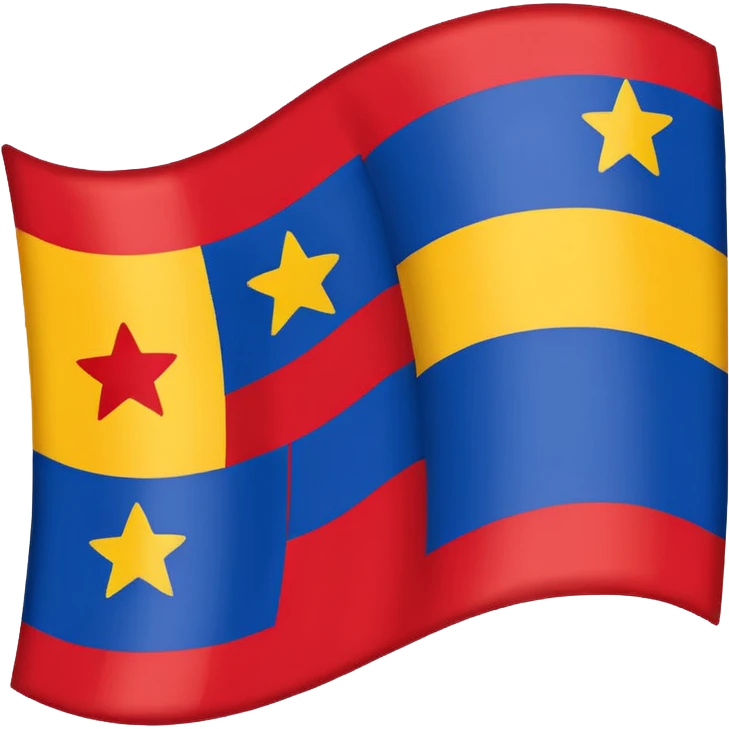 Create an emoji of independantists Guadeloupe flag emoji