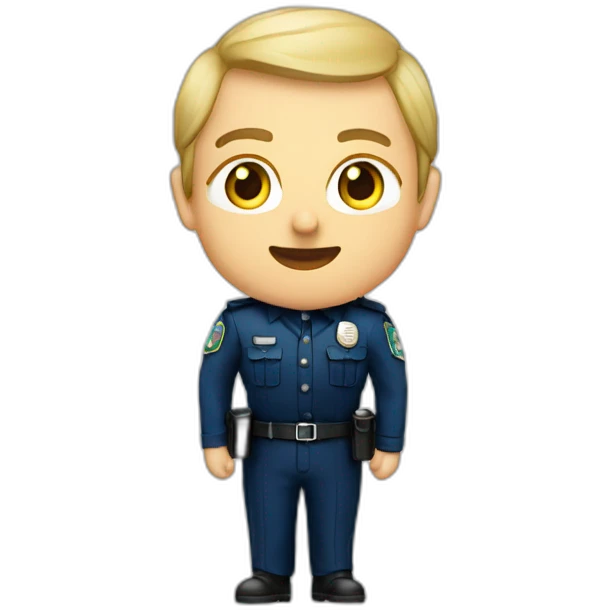 Strauß Polizei emoji