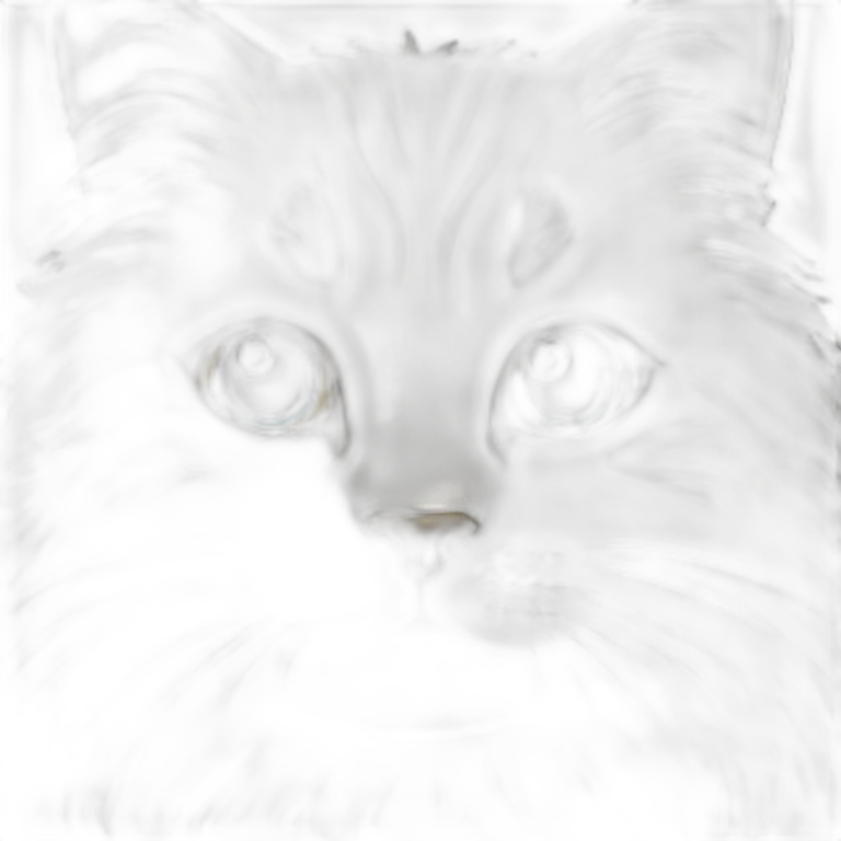 Fluffy cat emoji