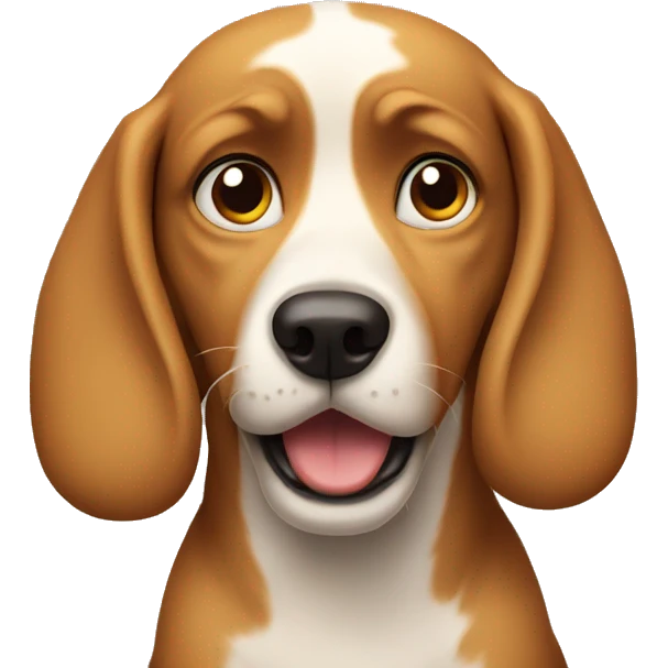 confused dog emoji