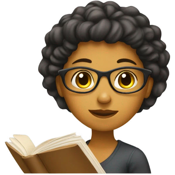 girl studying psychology  emoji