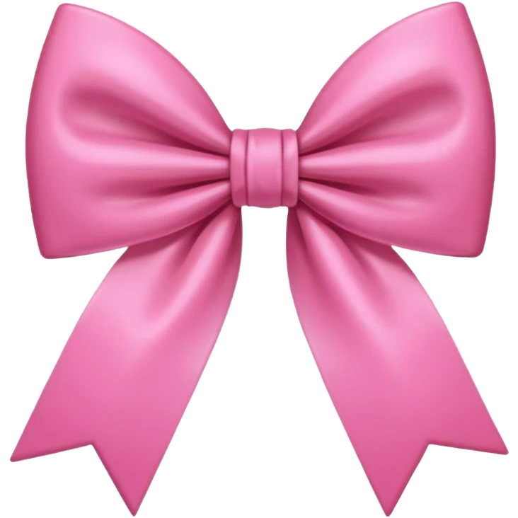 Pink coquette aesthetic bow emoji