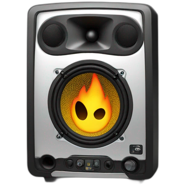 Fire dj speaker emoji