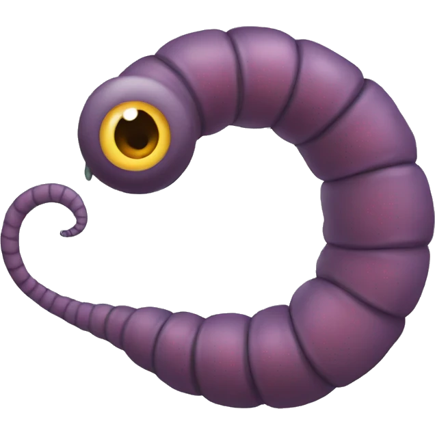 worm emoji