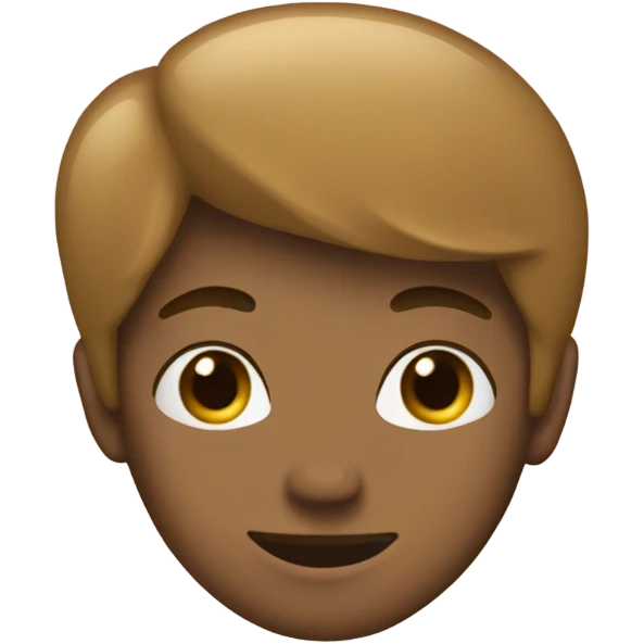 heart light brown emoji