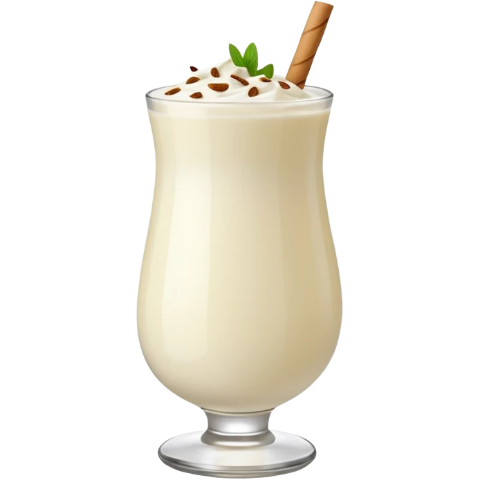 Lassi white coloured with punjabi touch on a glass without any extras emoji