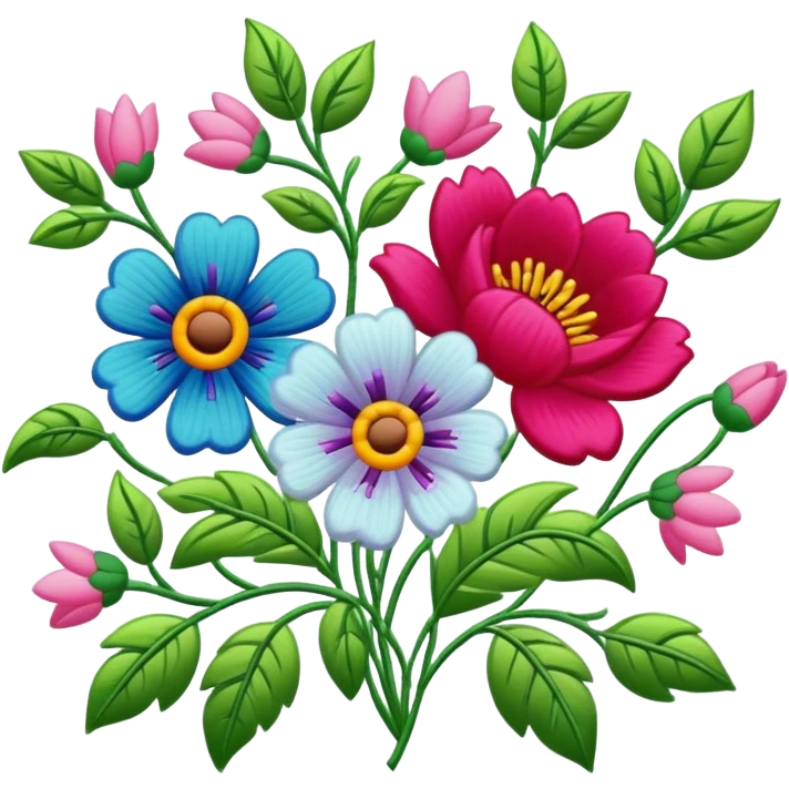embroidery emoji