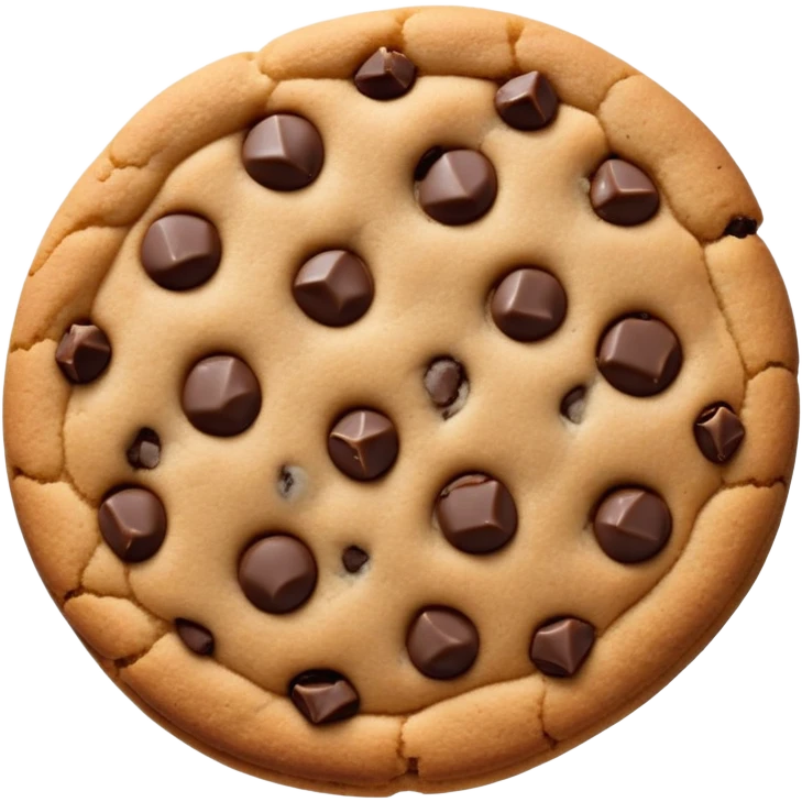 chocolate chip cookie emoji