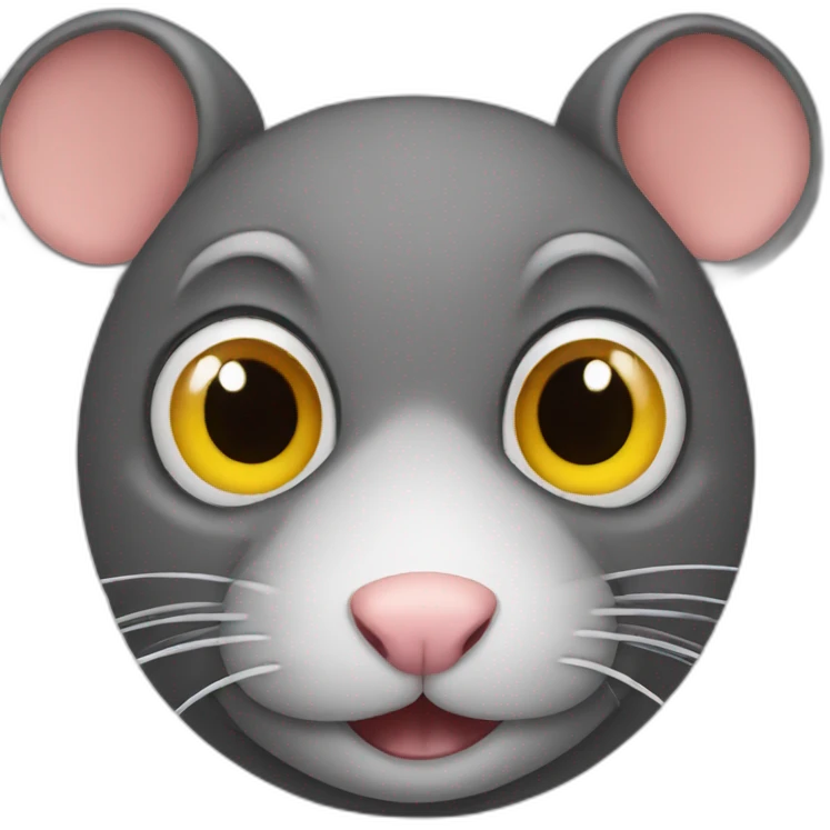 rat rolling eyes emoji
