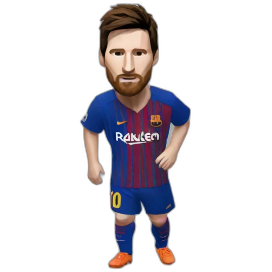messi-isometric-pixel emoji