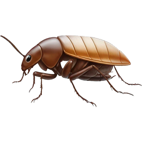 Cockroach in ice emoji
